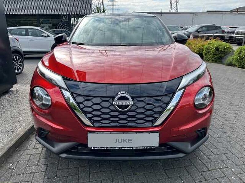 Nissan Juke TEKNA 1.6 Hybrid 4AMT Bose 2-Farben-Lack. Leder Soundsystem 360 Kamera LED ACC