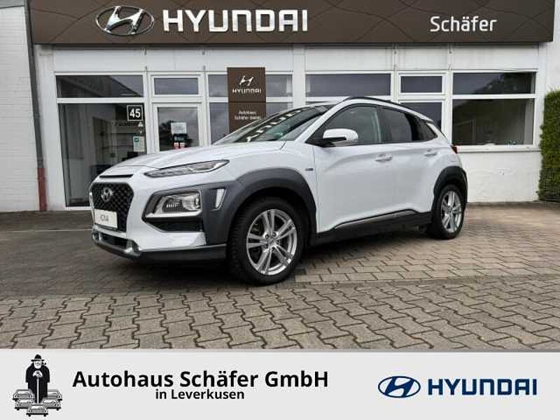 Hyundai KONA Premium AHK HUD Apple CarPlay SHZ LenkradHZG ACC Klimaautom Verkehrszeichenerk.