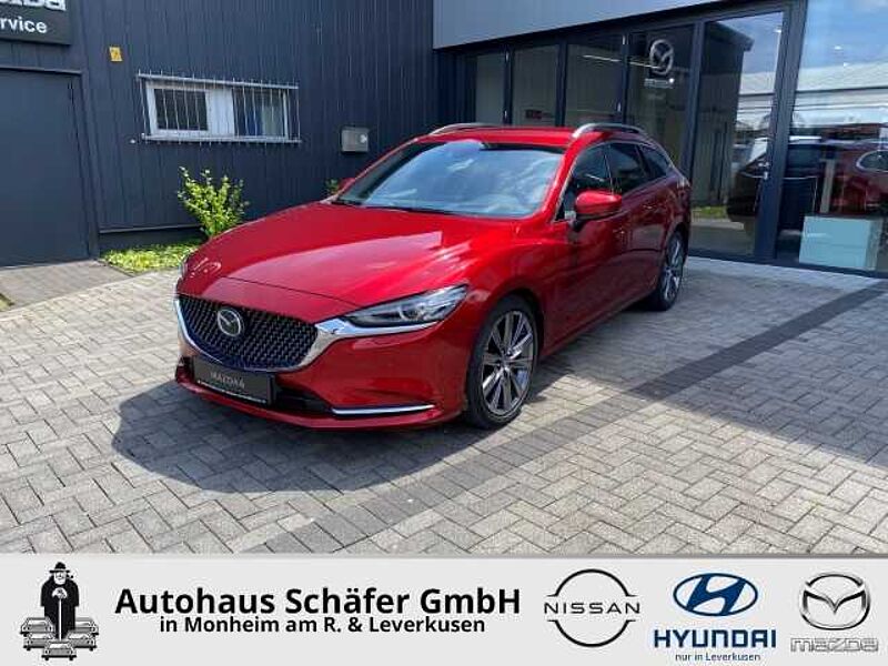 Mazda 6 Sport+ 360 Kamera Bose Klimasitze SHZ Navi ACC Temp Verkehrszeichenerk. Notbrems