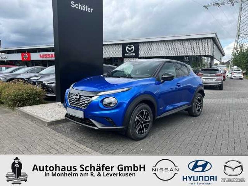 Nissan Juke (2024) N-CONNECTA 1.6 Hybrid 143PS 4AMT Tech-P Winter-P 2-Farben Navi digitales