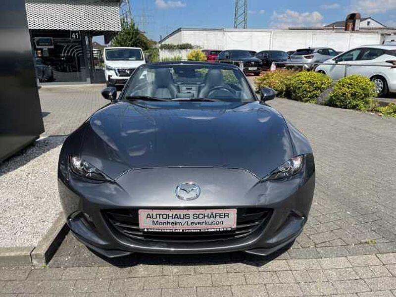 Mazda MX-5 Selection SHZ Apple CarPlay Bose Temp Leder Klimaautom Verkehrszeichenerk. Notbr