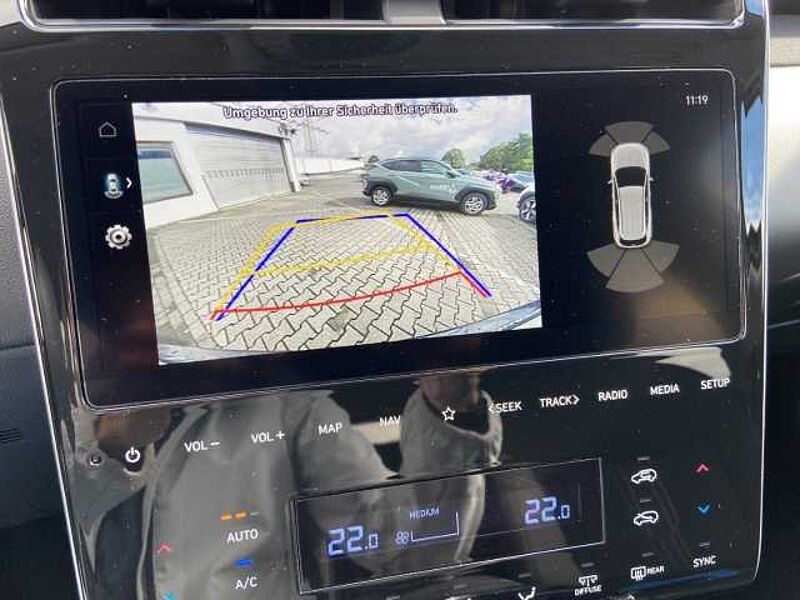 Hyundai TUCSON Trend Allrad Allwetterreifen digitales Cockpit SHZ ACC LenkradHZG Klimaautom