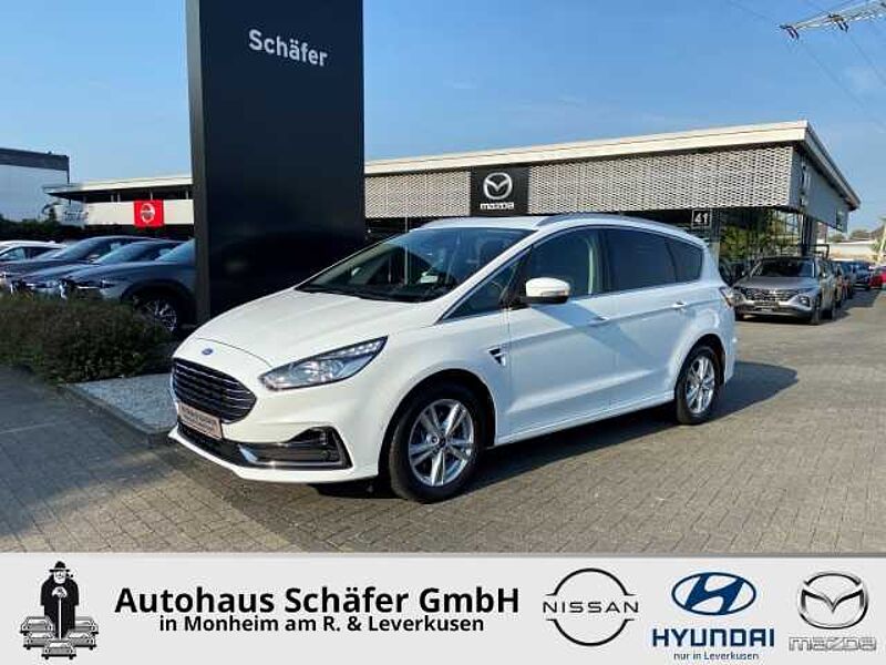 Ford S-Max Titanium Temp SHZ Klimaautom Apple CarPlay LenkradHZG Navi Verkehrszeichenerk. N