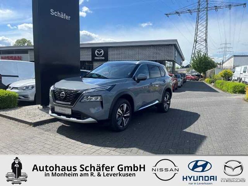 Nissan X-Trail TEKNA+ 1.5 VC-T e-4ORCE 4x4 El. Panodach Navi Leder digitales Cockpit Allrad