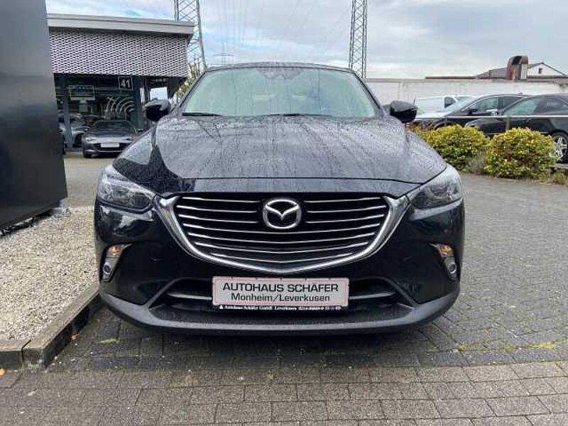 Mazda CX-3 Sport Gar. HUD SHZ Klimaautom Temp Allwetterreifen Rückfahrkam. Notbremsass. Spu