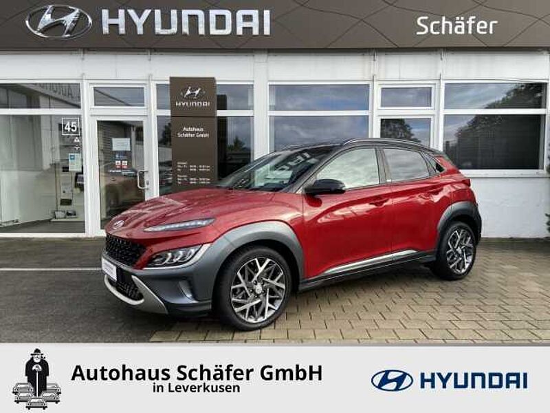 Hyundai KONA Prime Klimasitze HUD SHZ ACC Apple CarPlay LenkradHZG Rückfahrkam. e-Sitze Verke