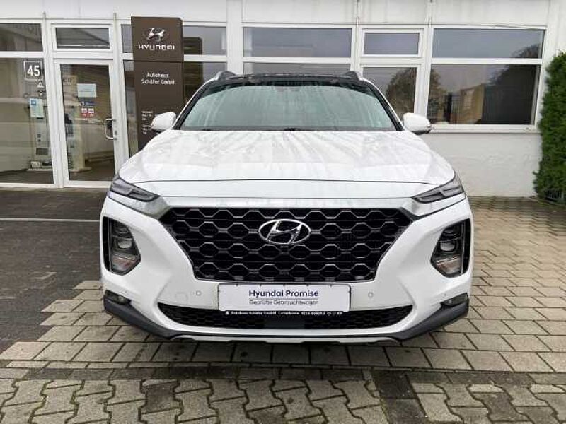 Hyundai SANTA FE Premium HUD El. Panodach Navi Leder Memory Sitze Soundsystem 360 Kamera Klimasit