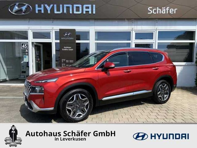 Hyundai SANTA FE Prime Allrad Schaltwippen HUD SHZ ACC Navi Klimasitze LenkradHZG Mehrzonenklima