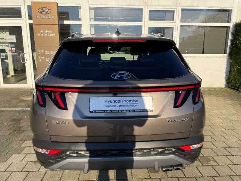 Hyundai TUCSON Prime Navi Leder digitales Cockpit Memory Sitze Soundsystem 360 Kamera Klimasitz