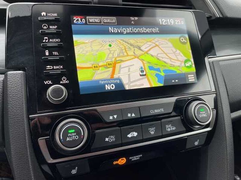 Honda Civic Elegance Navi LED ACC Apple CarPlay Android Auto Mehrzonenklima Kom-paket DAB