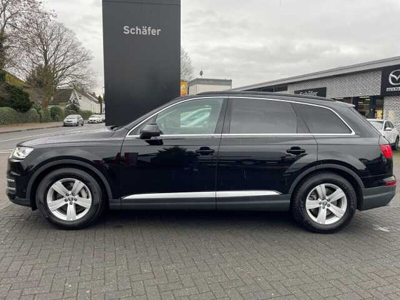 Audi Q7 50 TDI quattro 7-Sitzer Leder 360° AHK 8-fach StandHZG Klimasitze Navi