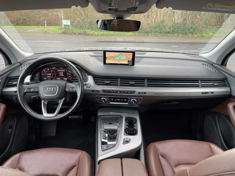 Audi Q7 50 TDI quattro 7-Sitzer Leder 360° AHK 8-fach StandHZG Klimasitze Navi