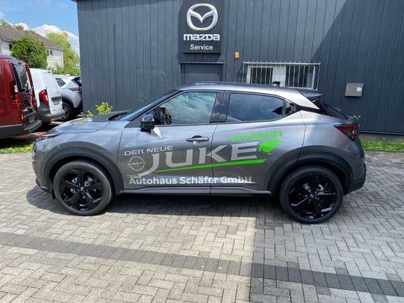 Nissan Juke (2024) TEKNA 1.6 Hybrid 143PS 4AMT Bose BFS Navi Leder digitales Cockpit Soundsy